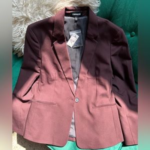 Brand New Tags on Eggplant Columnist Pant Suit- Size 12 R